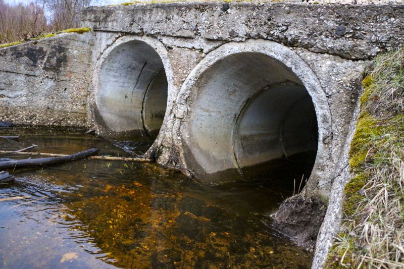 Ditch Culvert Installation