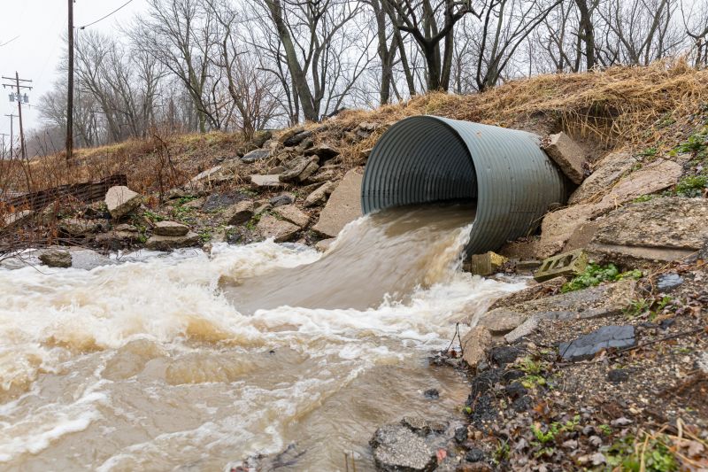 Ditch Culvert Installation