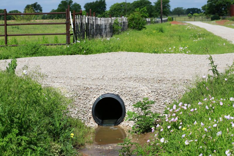 Ditch Culvert Installation
